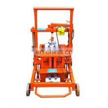 cheap small moving cement brick making machine hollow brick machine