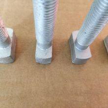 Carbon Steel Countersunk Head T Shaped Bolts SAE J429