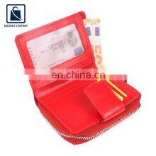 Unique Design Wholesale Supply Widely Selling Good Quality Nickle Fitting Genuine Leather Wallet for Women at Competitive Price thumbnail-5