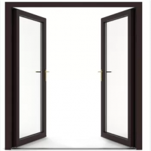 Quality Aluminum Profile External Anti-theft Aluminum Security Door Double Swing Door thumbnail-1