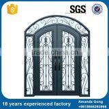 New Product Dual Iron Fancy Entry Doors thumbnail-2