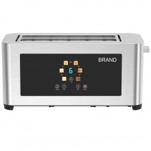 Tenfly Touch Screen 4 Slice Toaster, Stainless Steel Long Slot Home Breakfast Maker Sandwich Maker Bread Toaster Factory Custom thumbnail-2