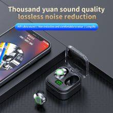 TWS Headphones 5.3 Wireless Blt Headset Earbuds Smart Large HD Mirror Screen Display Breathing Light Earphone thumbnail-2
