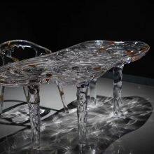 Customized Transparent Handicraft Ornaments, Stainless Steel Sculptures of Wealth Attracting Buddha Statues, Fiberglass Sculptures, and Acrylic Shaped Customization thumbnail-2