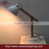 Swing Arm Table Lamp,wooden Varnished Steel,iron,metal Table Lamp thumbnail-1
