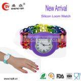 2014 New Arrival Silicone Gold Watch thumbnail-1