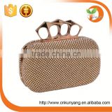 2016 Small evening bag fashion Beaded Clip Clutch