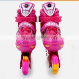 CE Approved Youth Inline Skates With Flash pu Wheel thumbnail-1