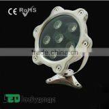 Led Water Light Projector 2012 DC24V/110-220V Stainless Steel Led Waterproof Colorfull 6X1W OD150mm 600Im thumbnail-1
