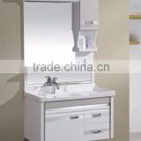 A cabinet of two drawers with different styles pvc bathroom cabinet (EAST-25074/25137/25140/25063/25061)