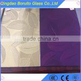 High Quality Beautiful Pattern Color Mirror Glass