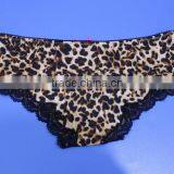 Fashion High Quality Wholesale Hot Sell Sexy Leopard Print Lace Sexy Lady Panty thumbnail-6
