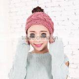 Fashion Ladies Vogue Magnetic Solid Color Stretchable Knitted Headband thumbnail-3
