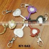 KY-942 Cheap Wholesale heart Shaped Keychain Watch
