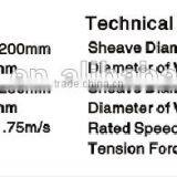 Elevators Safety Parts 187 Bi-directional Overspeed Governor for Roomless thumbnail-4