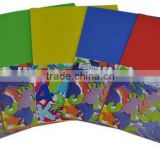 Assorted Patterns Colors Plain EVA Foam Sponge Stickers for Office Stationery DIY handcrafts