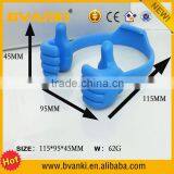 TPU+Spring Steel Band Thumb Mobile Stand for IPhone6 for Samsung Cell Phone Tablets ok Gesture Thumbs Stand Holder