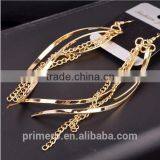 Simple Long Chain Tassel Dangle Earrings Fashion Gold Plated Designs For Women thumbnail-3