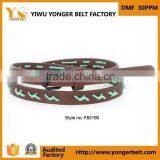 Brown New Style Fancy Buckle Fashion Design Professional Perforated Belt thumbnail-6