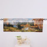 PLUS manufactur yarn dyed jacquard wall hanging tapestry wholesale for decorative