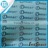 Custom thin silver metal stickers,electroforming sticker strong adhensive ometal stickers