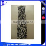 Trailing Flower print maxi dress