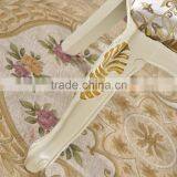 Italian Antique Style Gold Leaf Baroque Dining Chair Luxury White Wedding Chair thumbnail-5