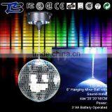 DJ Culb Decorative Really Glass Disco Mirror Ball With Metal Motor in Good Quality for Indoor Use thumbnail-3