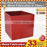 Mini Metal Square Ornamental Flower Pot With New Designs Hot Sale in May Quality Choice