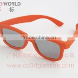 Plastic 3d glasses polarized for promotion