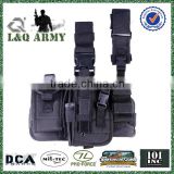 2016 hot sell wholesale tactical Drop Leg Holster radio pouch right handed
