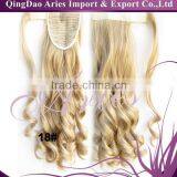 Wholesale Premium Fashion Cheap Heat Resistant Synthetic Ponytail thumbnail-2