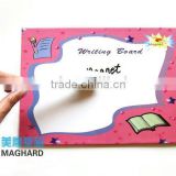 eraseable children paper kids magnetic writing board with marker