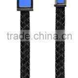 Save 20% MFI Certified Charge & Sync Flat Bonded Leather Cable With High Quality thumbnail-3