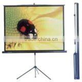 HD Floor Standing Tripod Projector Screens for Commerial Use thumbnail-3