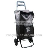Ningbo 600D trolley bag shopping trilley bag