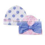 Full Print Fashion New Born 2 Pack Knitted Caps thumbnail-2
