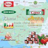 NAFDAC Tomato Paste Brix 28-30% Canned 70g - 4500g Fair Quality for Nigerian Cheaper Market thumbnail-1