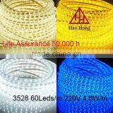 2014 Hot Selling DC12V Super Bright Led Strip Light / 60 Leds/m 3528 / Haohong Factory Price / Made in China