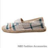 Vintage Unisex Casual Shoes , Cottpn Hemp Material Rubber Sole Shoes thumbnail-1