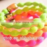Wholesale rubber elastic hair circle cheap good quality R-0008