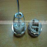 51) Ceramic G9 Lamp Holder With Bracket and Metal Ring thumbnail-1