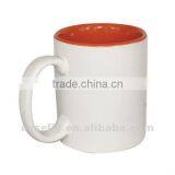 Blank Sublimation Coated Inner Colour Mug thumbnail-1