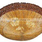 Decorative Rattan Wicker Lamps or Absorb Dome Light thumbnail-1