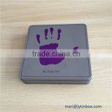China Factory Square Wholesale Promotion Tin Box
