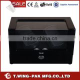 LED light, metal accessories, wood metarial, MABUCHI motor, automatic watch winder for display