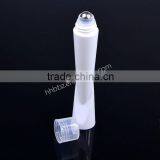 15ml White and Clear Petg Plastic Bottle With Roller for Eye Cream