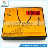 Custom Gold Paper Silver Hot Stamping Tea Paper Bag