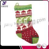 Fashion Small House Wool Felt Knitted Christmas Gift Stocking Factory Wholesale Sales ( Accept the Design Draft) thumbnail-1