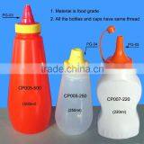 Kitchen Tool Plastic Sauce Ketchup Condiment Squeeze Bottle thumbnail-5